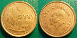 5000 Lira 1997