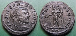 G- Le Bas Empire Sévère II 1/4 Follis