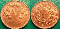 5 Centavos 1967
