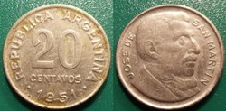 20 Centavos 1951