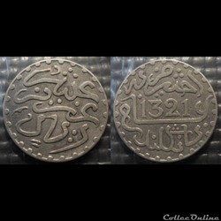 Maroc 1 Dirham 1321
