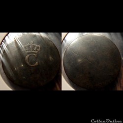 Colonies Générales Tampé ou Estampé non daté 2ème type (1779-1797)