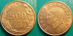 500 Lira 1989