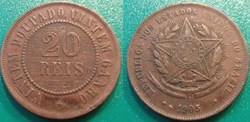 Brésil 20 Réis 1905