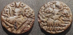 Indes Kashemir dynastie post hunniques 1 Stater