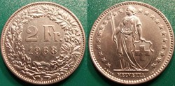 2 Francs 1968