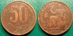 50 Centimos 1937