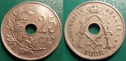 25 Centimes 1928 Belgie