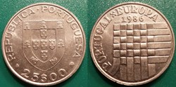 25 Escudos 1986