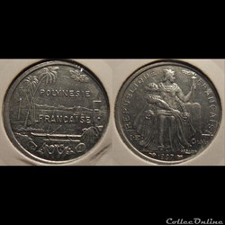 Polynésie Française 1 Franc I•E•O•M• 1997