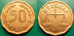 50 Centesimos 1977