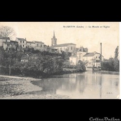 Carte Postale (40) Saint-Justin