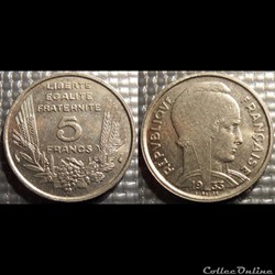 Ka 5 francs Bazor 1933
