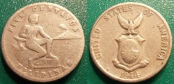 5 Centavos 1944