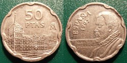 50 Pesetas 1997 Juan de Herrera