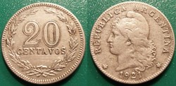 20 Centavos 1921