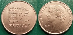 25 Escudos 1981