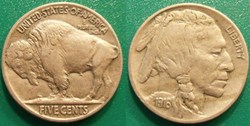 USA 5 Cents 1916