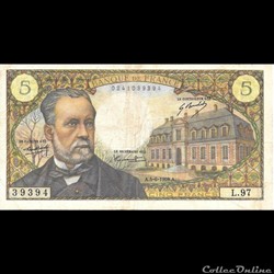 5 francs Pasteur
