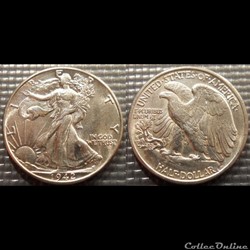USA 1/2 Dollar 1942