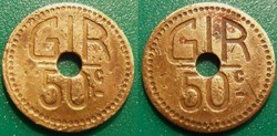 i- Jeton anonyme GIR 50c