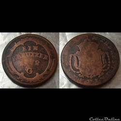 Allemagne Further Austria 1 Kreutzer 1792 G