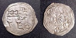 Poitou - Comté de Poitou - Monnayage immobilisé au nom de Charles II le Chauve Obole
