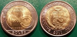 5 Nuevos Soles  2011