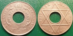 British West Africa 1/10 Penny 1920