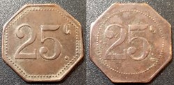 i- Jeton anonyme 25c