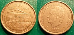 100 Pesetas 1997 Théâtre royal de Madrid