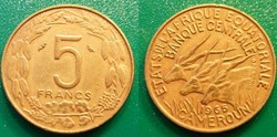 5 Francs 1965