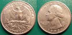 quarter Dollar 1993 P