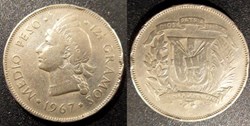 1/2 Peso 1967
