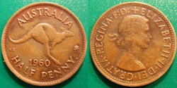 1/2 Penny 1960