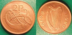 2 Pence 1990