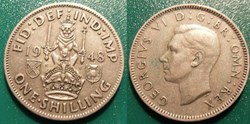 1 Shilling 1948 Cimier de l'Ecosse