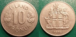 10 Kronur 1978