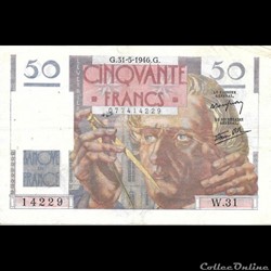 50 Francs Le Verrier