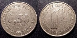 j- Jeton casino Nice - Palais de la Méditerranée 0.50