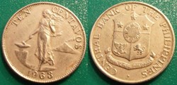 10 Centavos 1963