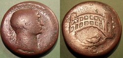 D- Les Antonins Trajan Sesterce