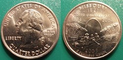 1/4 dollar 2003 D Missouri
