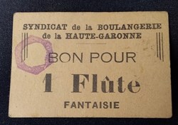 Syndicat de la Boulangerie de la Haute Garonne - Bon pour 1 flûte fantaisie