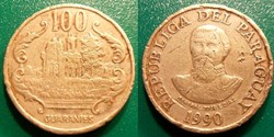100 Guaranies 1990