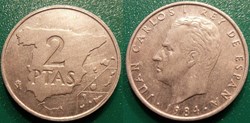 2 Pesetas 1984