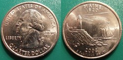1/4 dollar 2003 D Maine