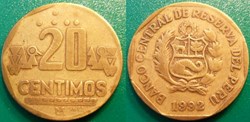 20 Centimos 1992