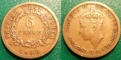 6 Pence 1940