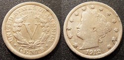 USA 5 Cents 1912